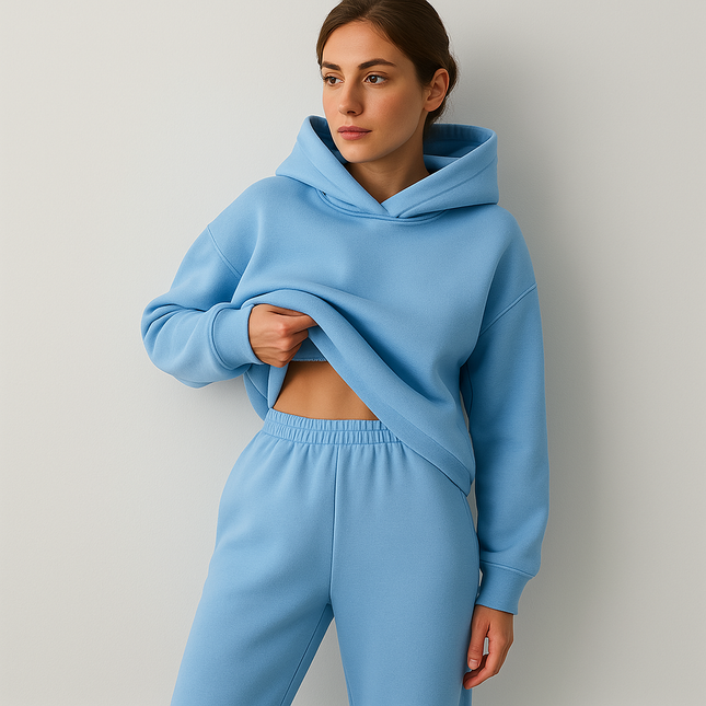 Conjunto de Sudadera para Mujer Oversize