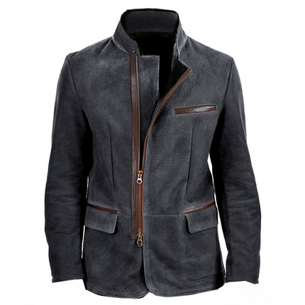 Chaqueta Russell de gamuza