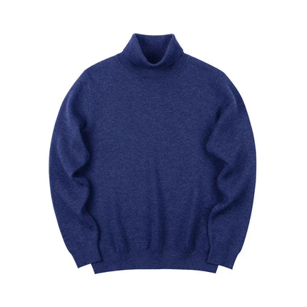 Suéter Masculino Tejido Cuello Alto