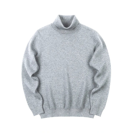 Suéter Masculino Tejido Cuello Alto