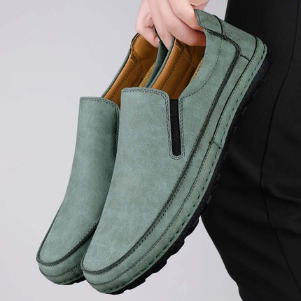 Mocasines Alvero de cuero genuino