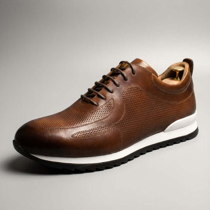 Zapatillas de piel Lucano