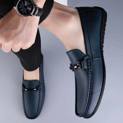 Mocasines Pienza de cuero auténtico
