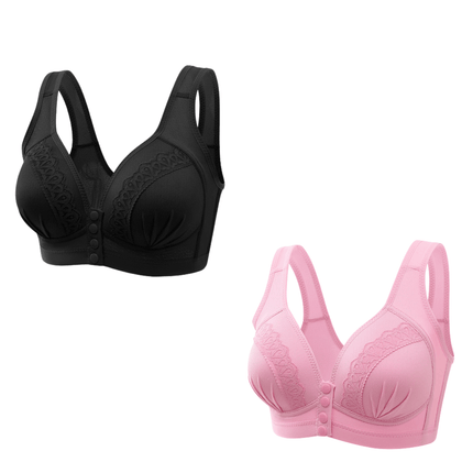 Kit Sujetador Push Up Cierre Delantero - Monalisa