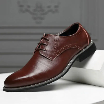 Zapatos de vestir con punta de ala Roma - Piel sintética de primera calidad
