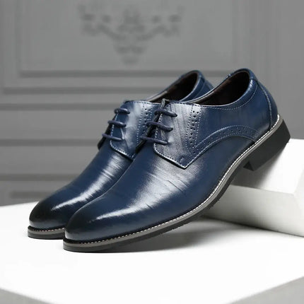 Zapatos de vestir con punta de ala Roma - Piel sintética de primera calidad