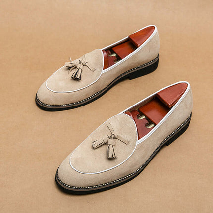 Mocasines de ante italianos Valenti